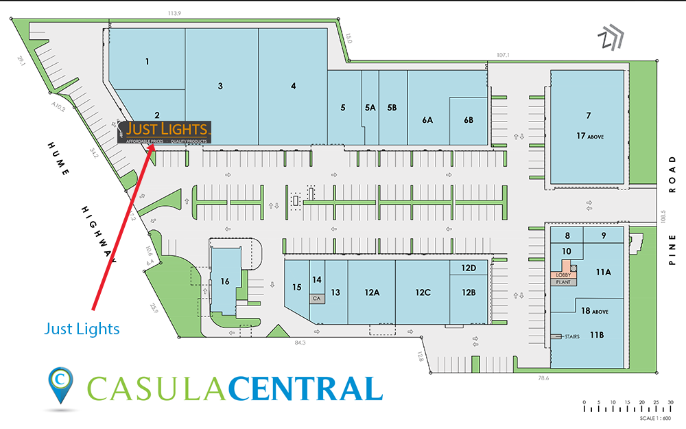 Just Lights Casula Central