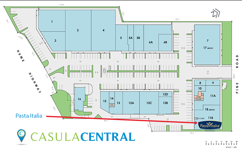 Pasta Italia Casula Central